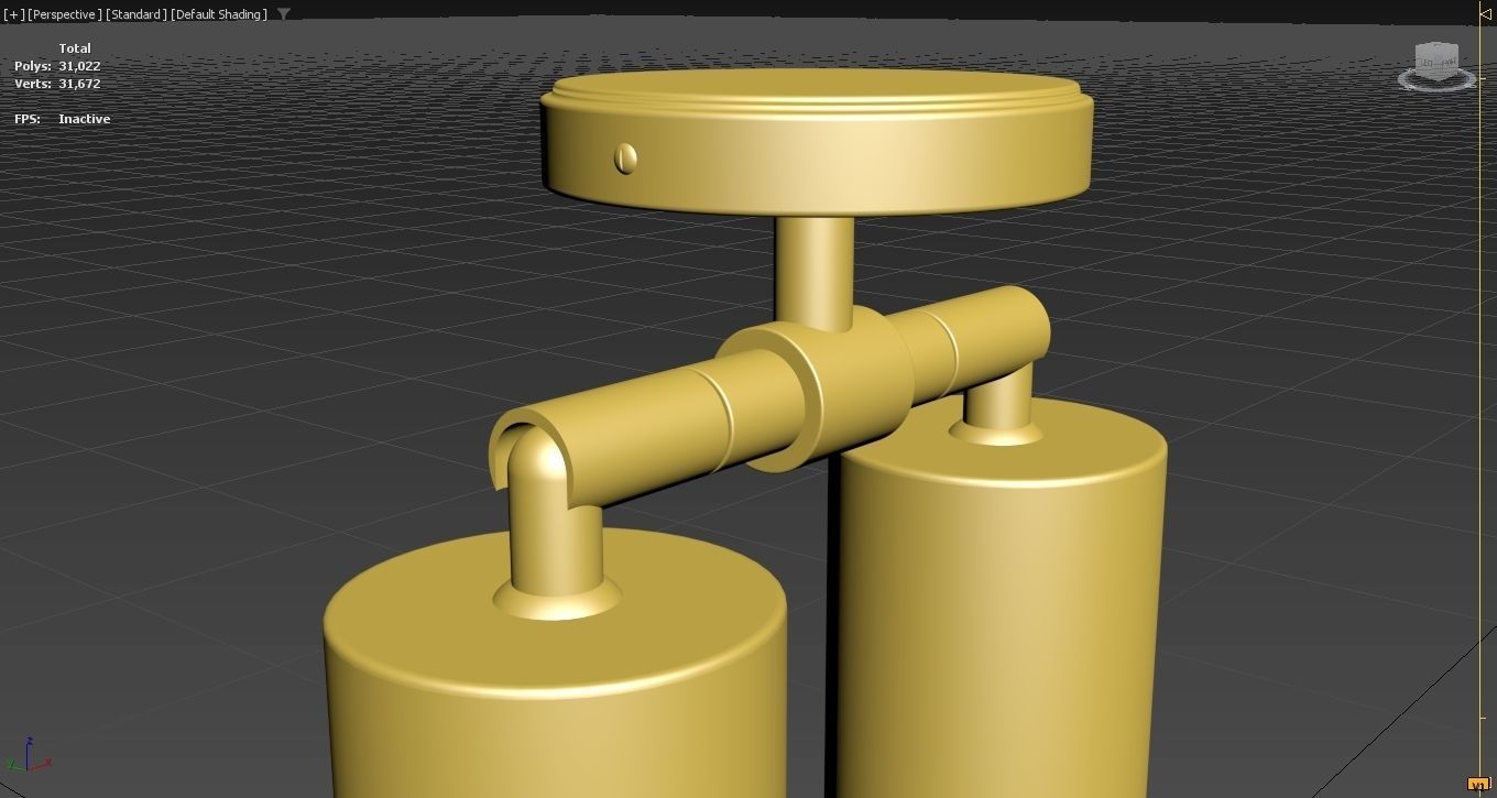 Light - SpotLight BOOK XL Double 3D model_3