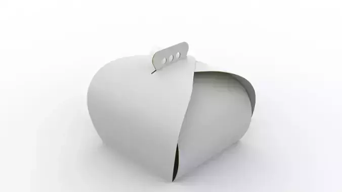 Packaging  curved gift box 300x300x400mm 