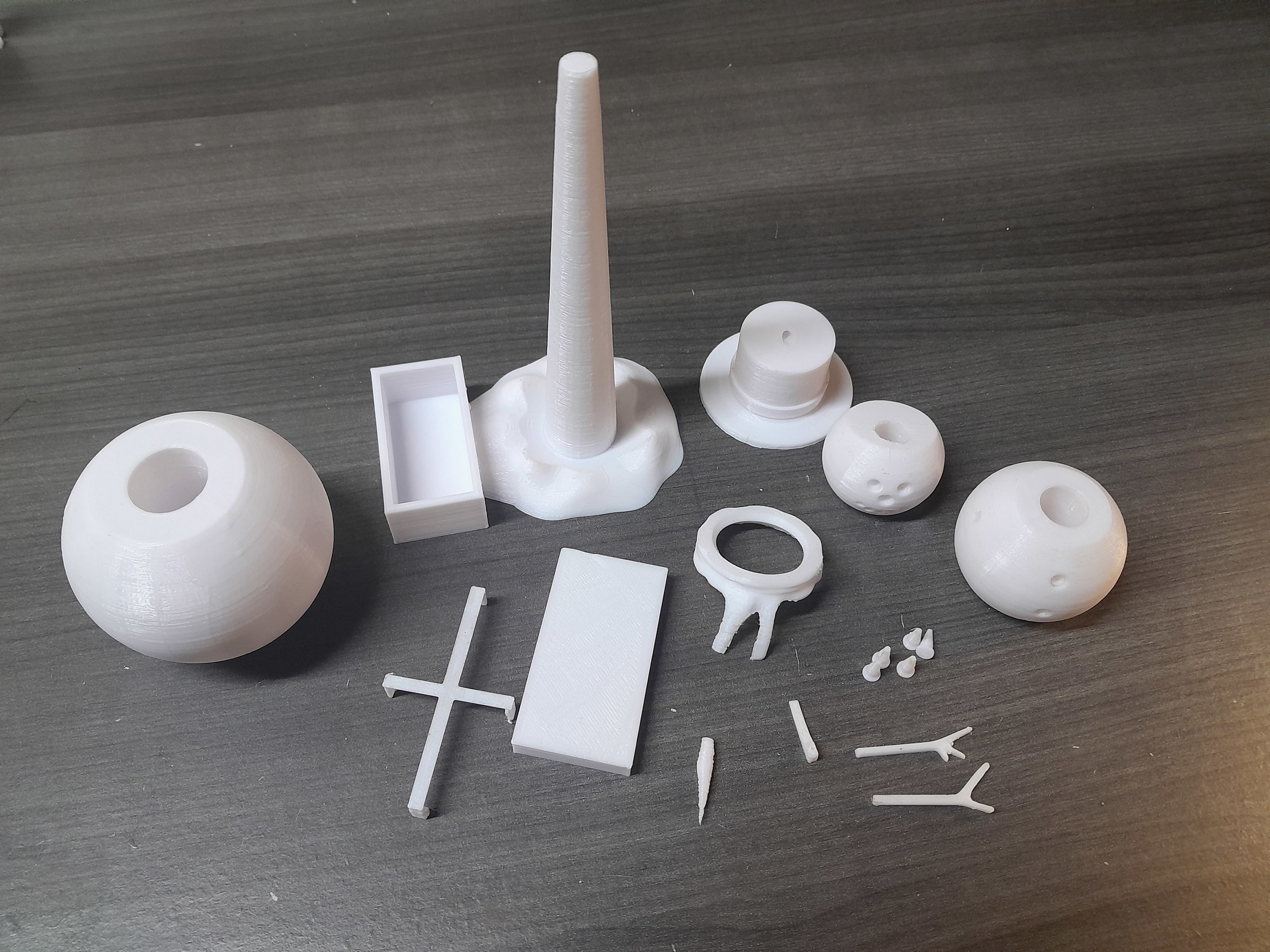 Snowman Ornement 3D print model_2