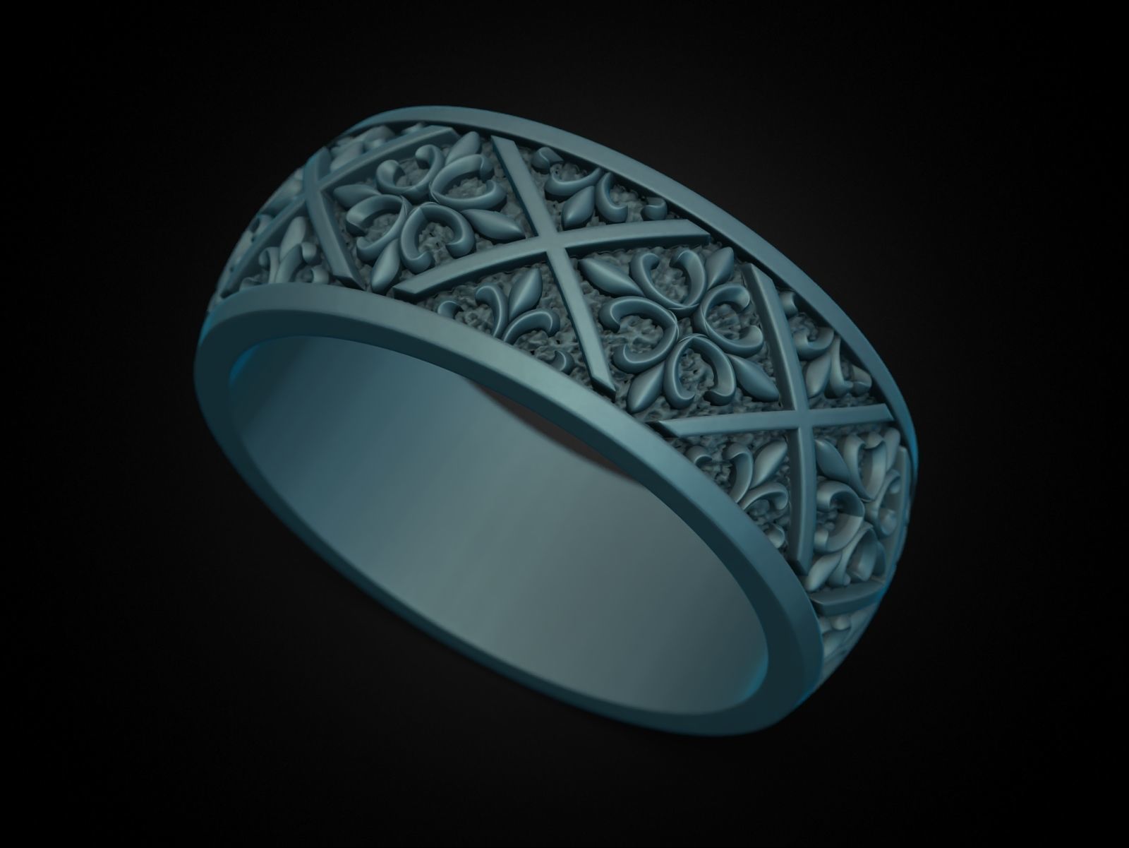 Ring 180424 3D print model_5