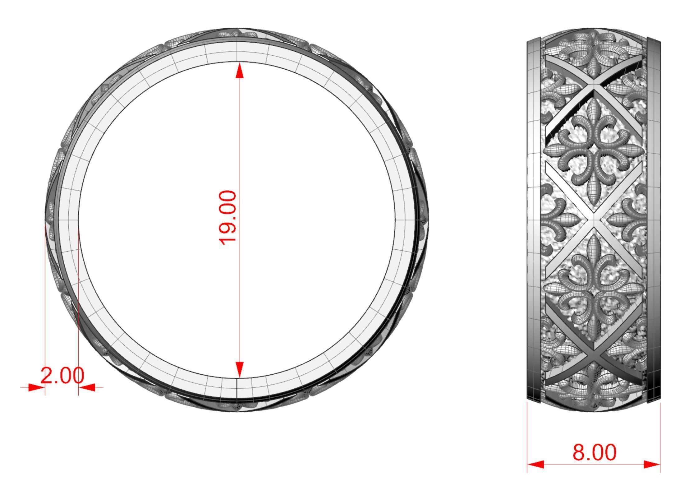 Ring 180424 3D print model_8