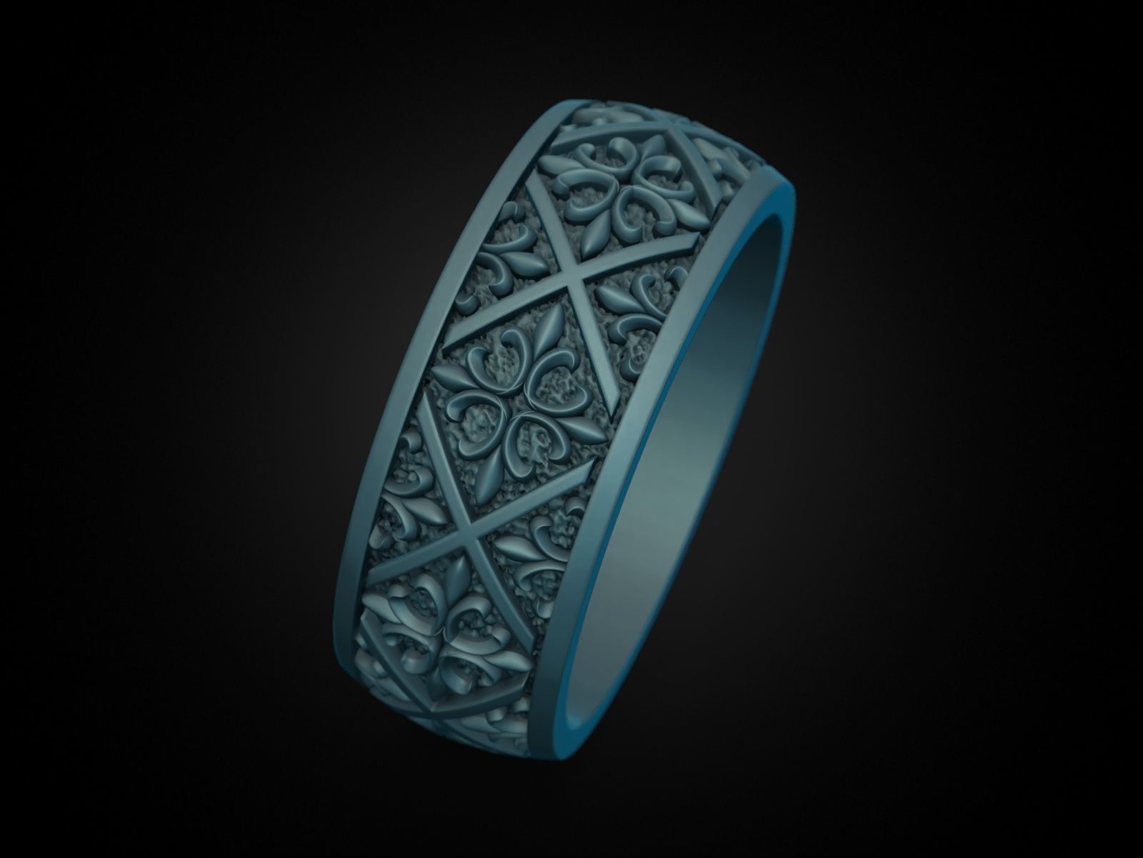 Ring 180424 3D print model_7