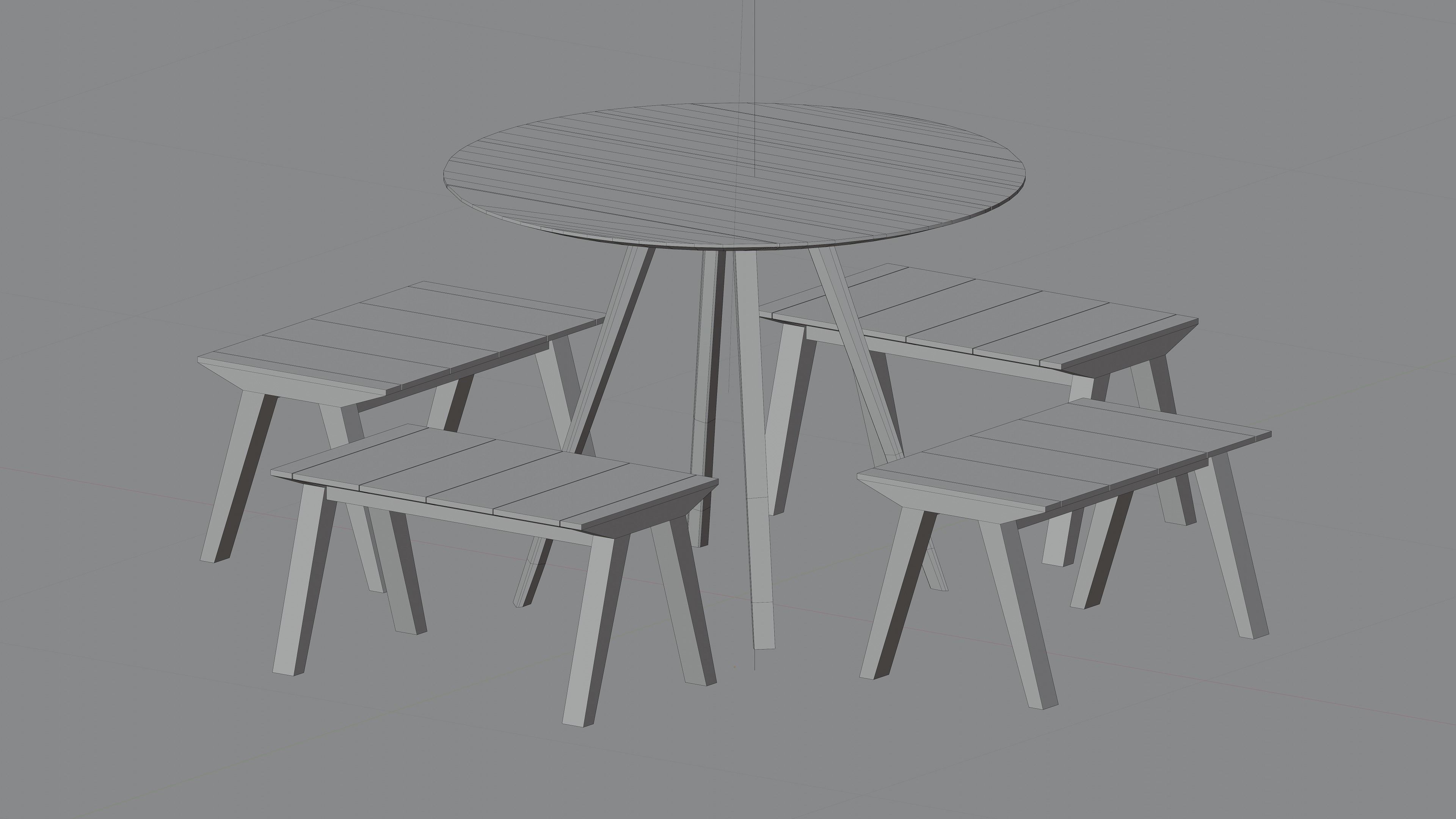 Diamantina with Auxiliary Table by Butzke 3D model_1