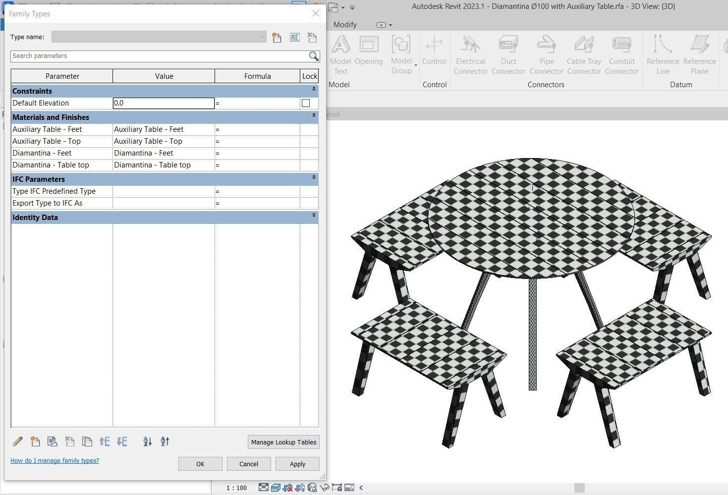 Diamantina with Auxiliary Table by Butzke 3D model_4