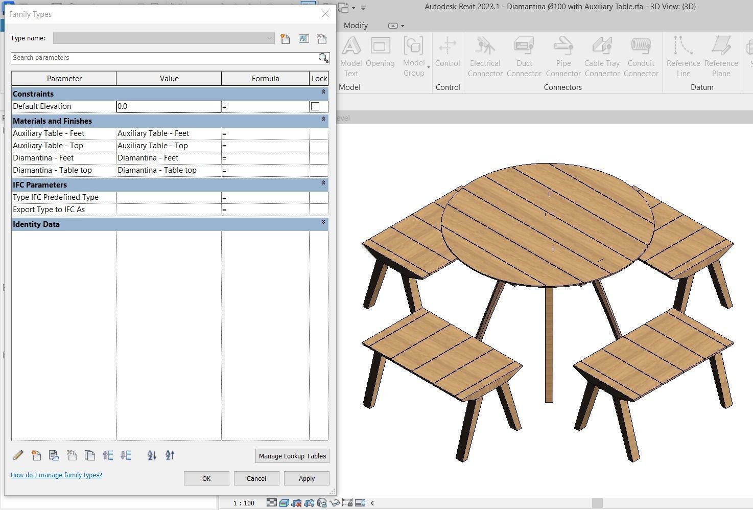 Diamantina with Auxiliary Table by Butzke 3D model_2