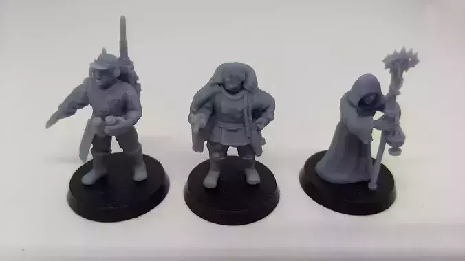Imperial Advisors Master of Ordnance Master of Fleet Astropath 3D print model