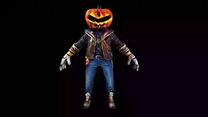 Pumpkin Character Halloween