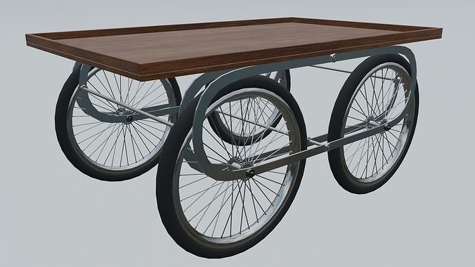 vending cart 3D model