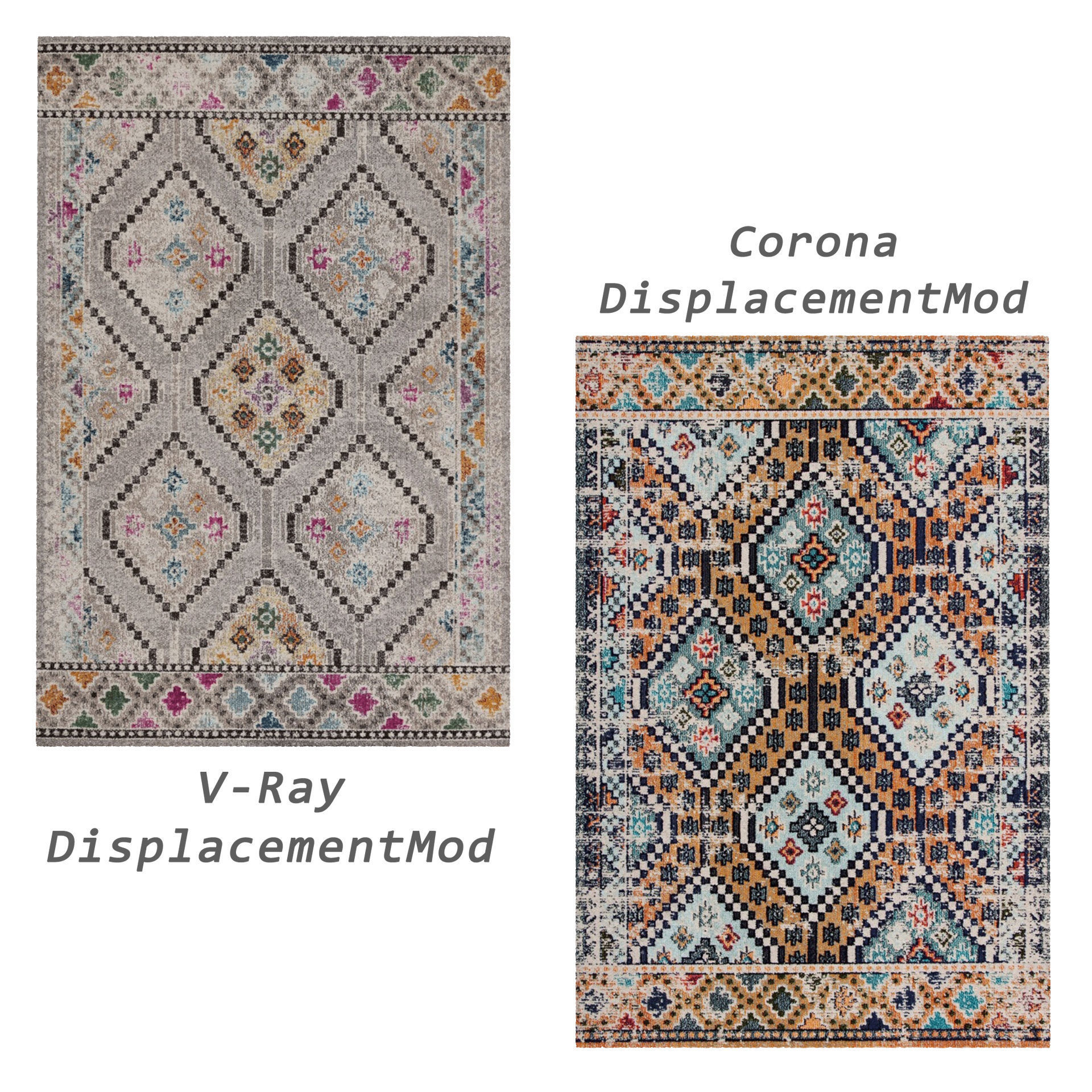 Rugs No 972 Low-poly 3D model_2