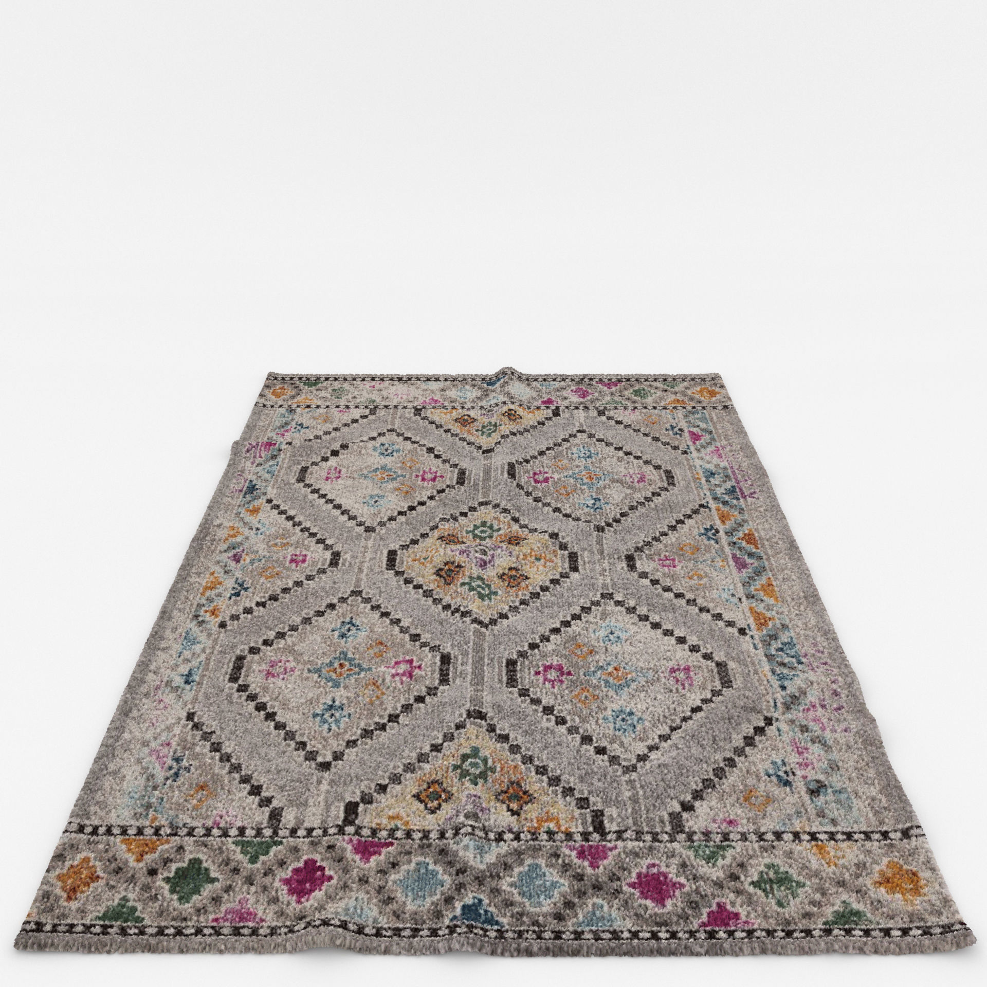 Rugs No 972 Low-poly 3D model_5