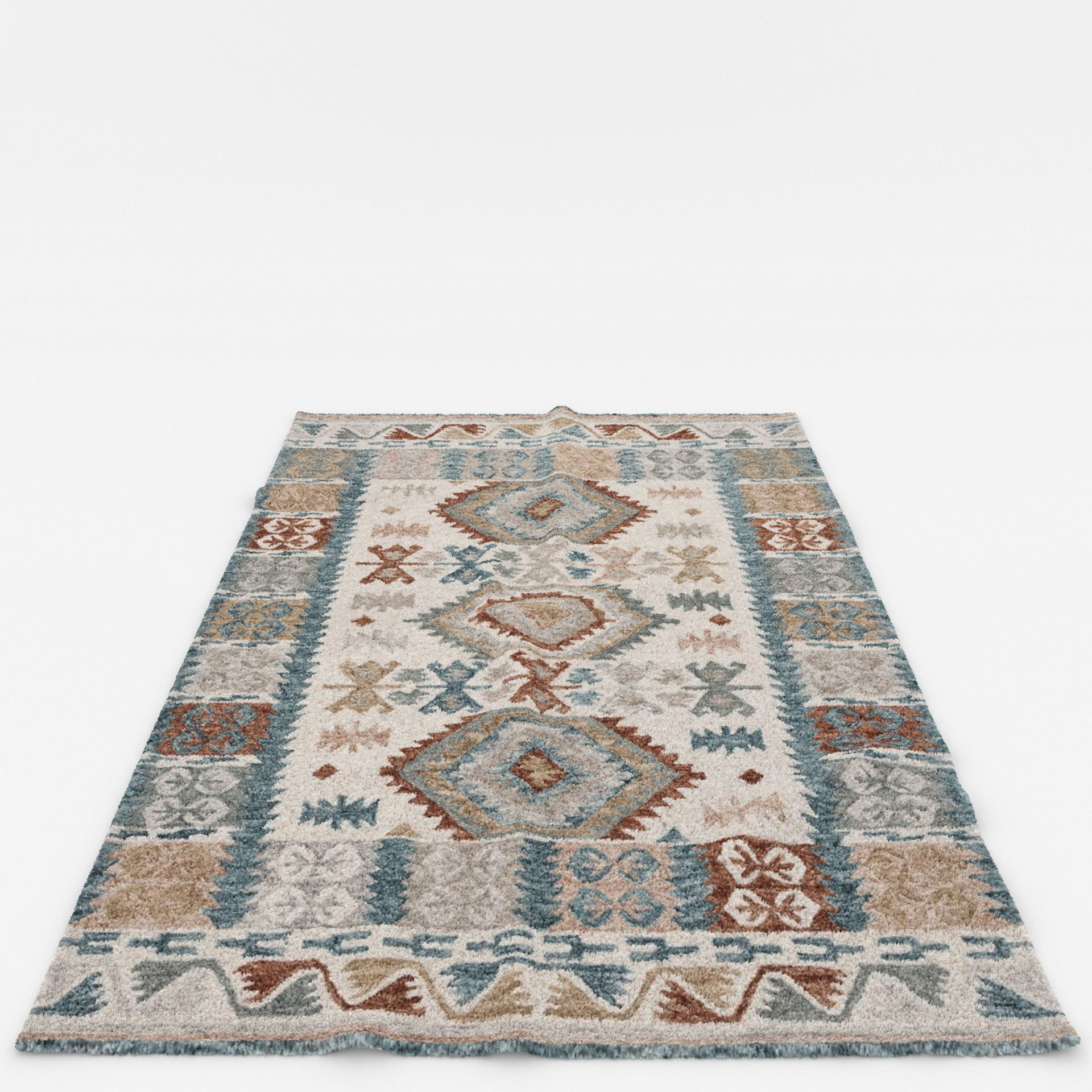 Rugs No 972 Low-poly 3D model_6