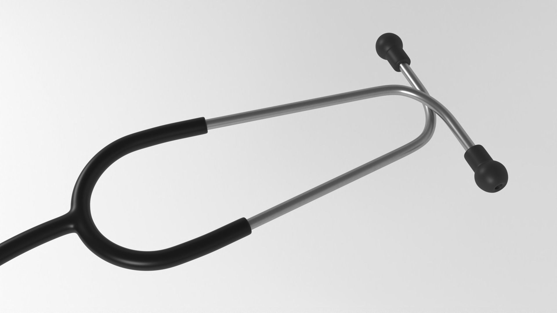Stethoscope 3D model_4