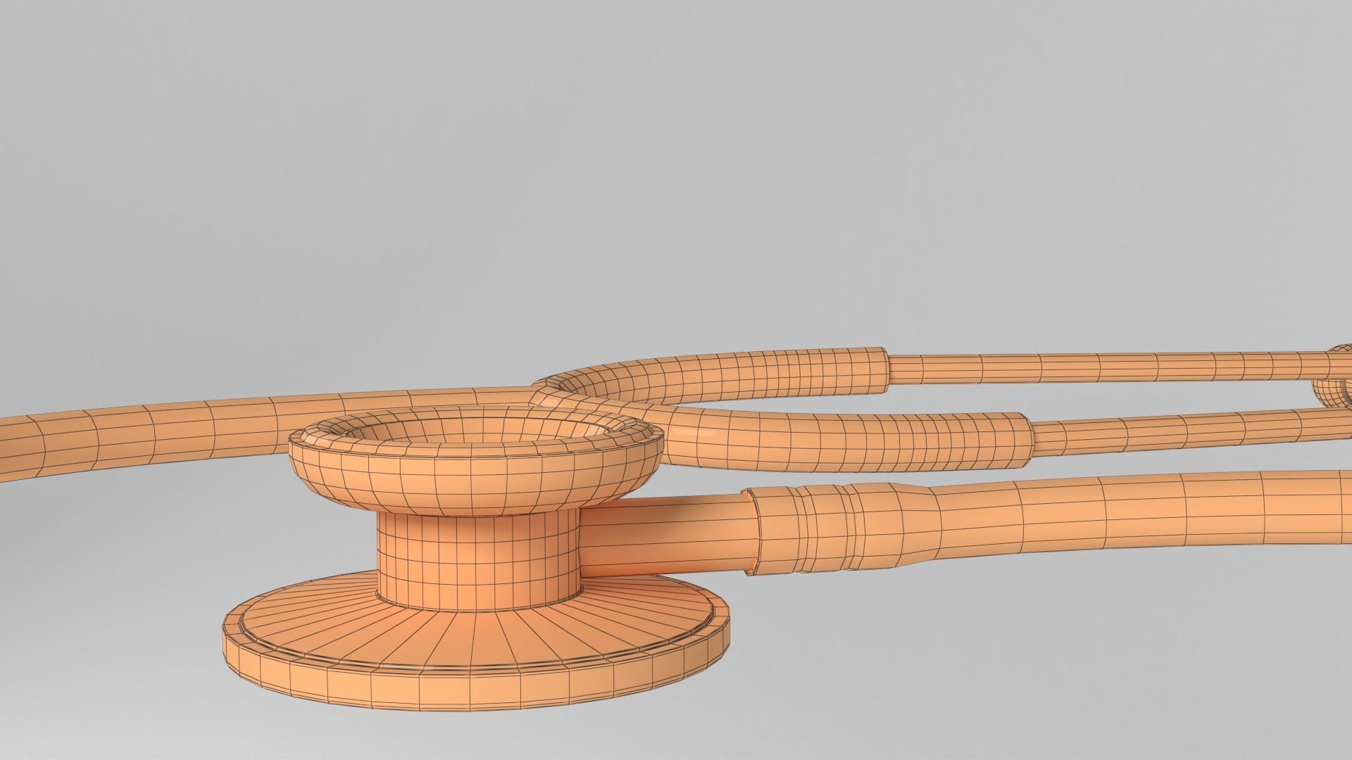 Stethoscope 3D model_12