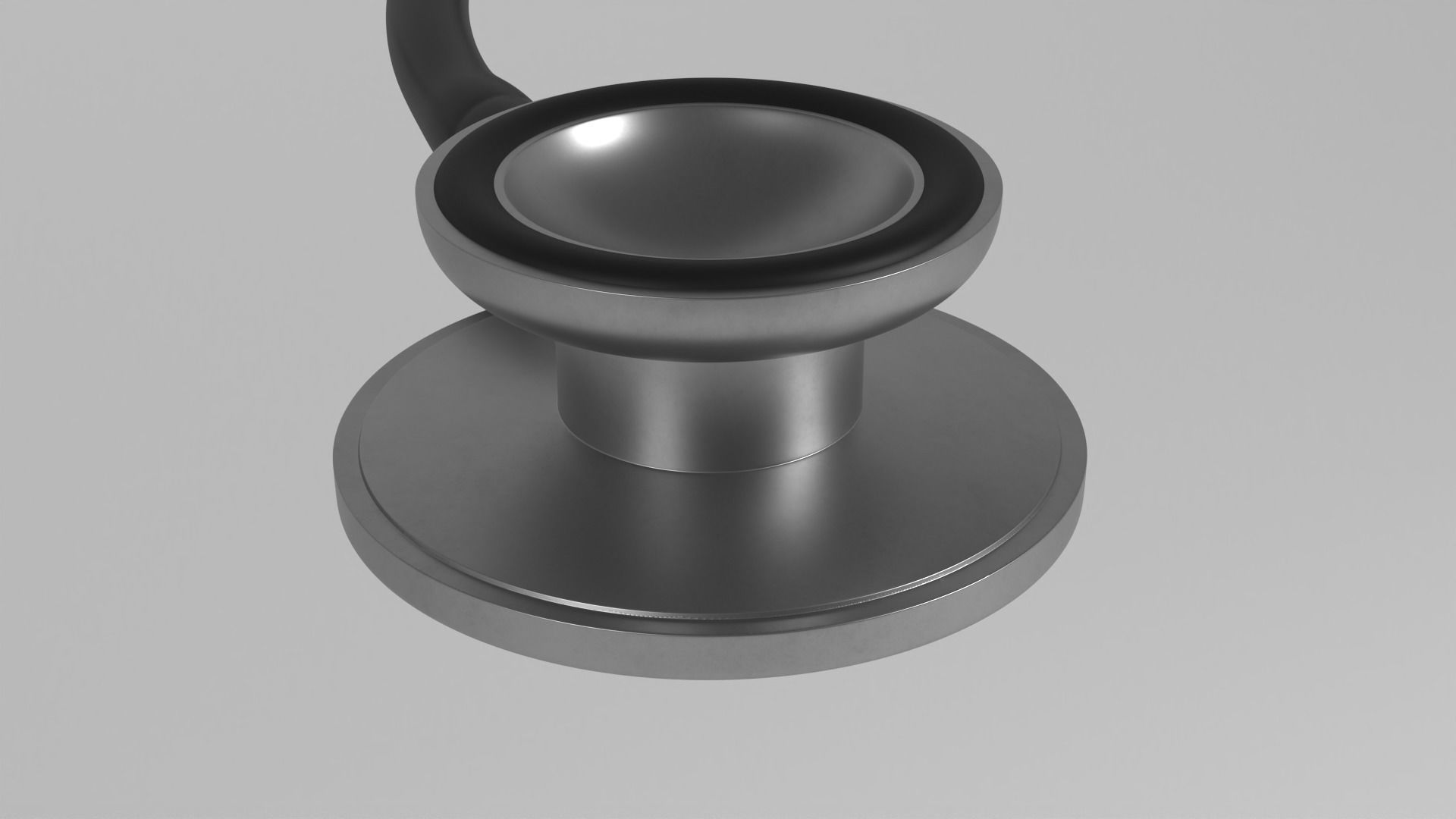Stethoscope 3D model_3