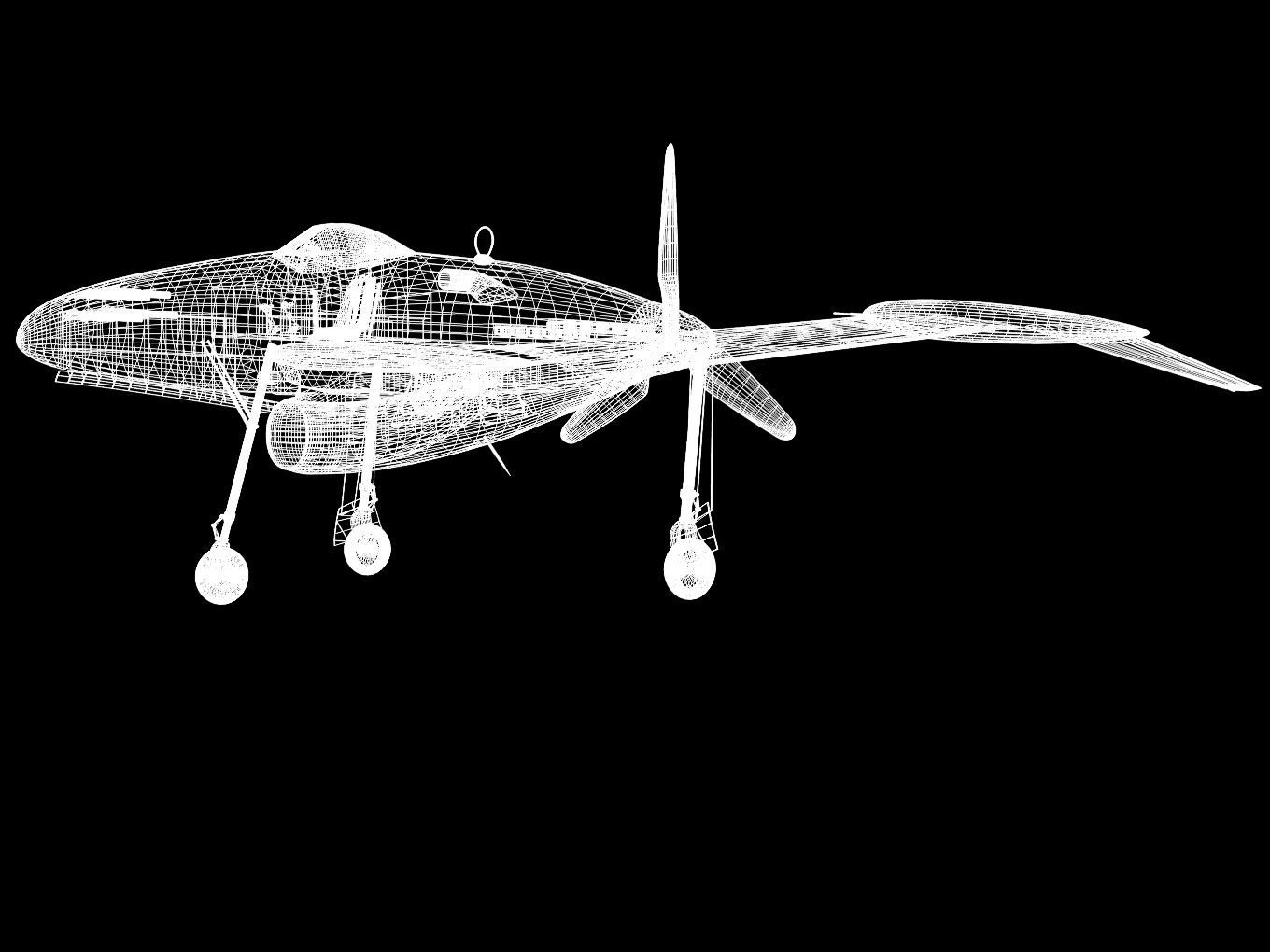 Blohm and Voss P208 3D model_16