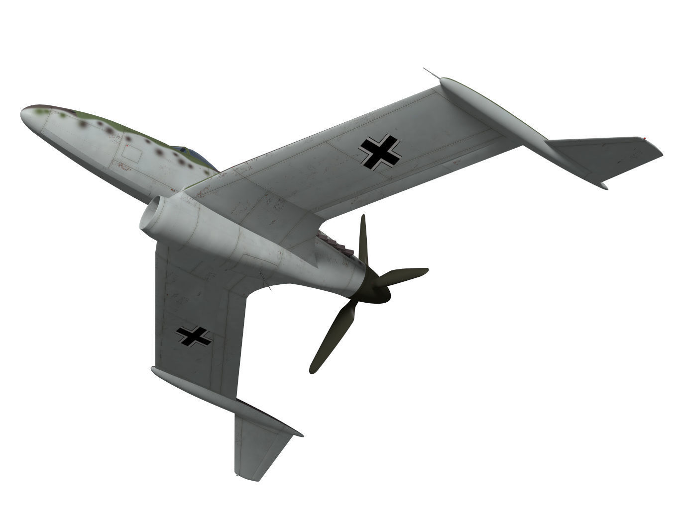 Blohm and Voss P208 3D model_3