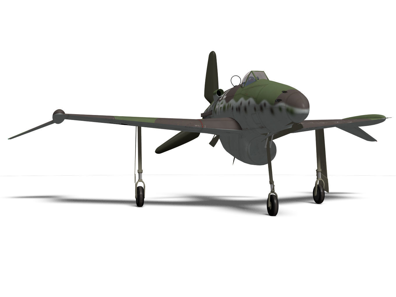 Blohm and Voss P208 3D model_8