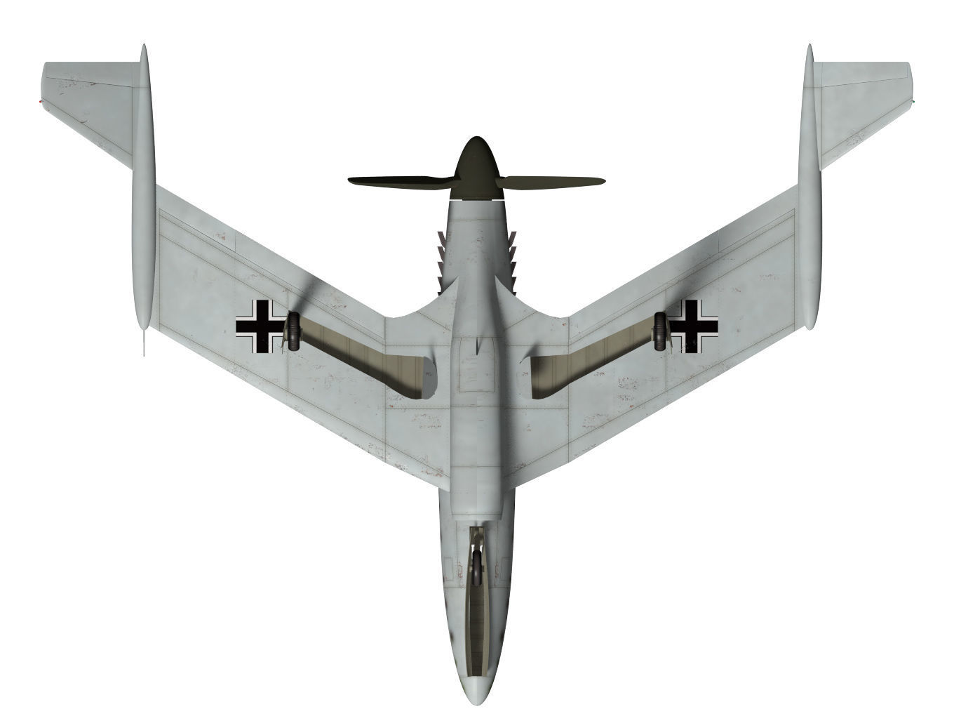 Blohm and Voss P208 3D model_14