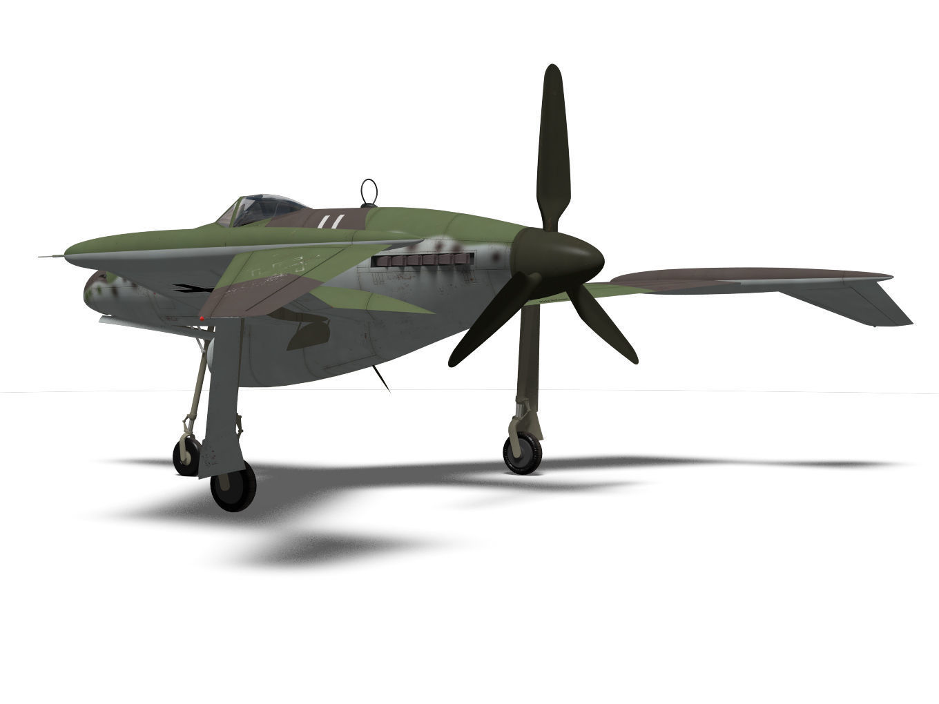 Blohm and Voss P208 3D model_7