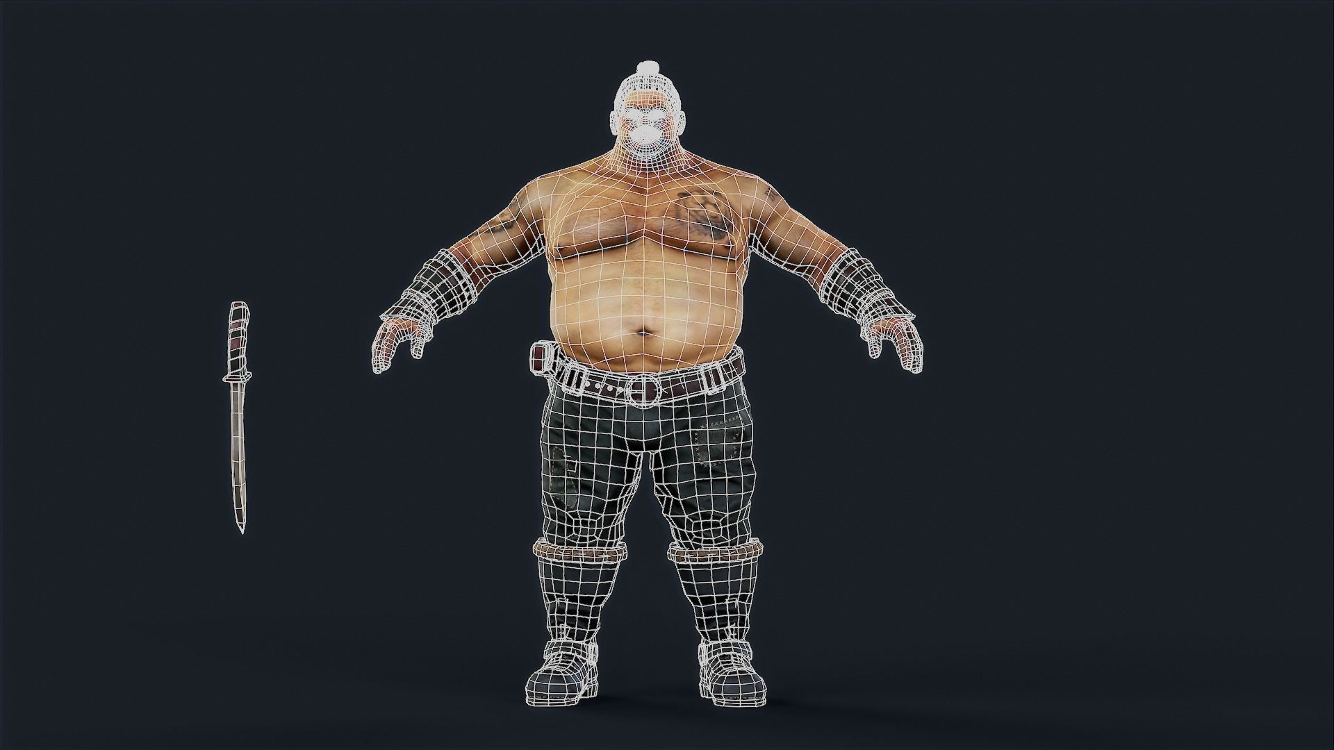 ROBBER 3 Low-poly 3D model_14