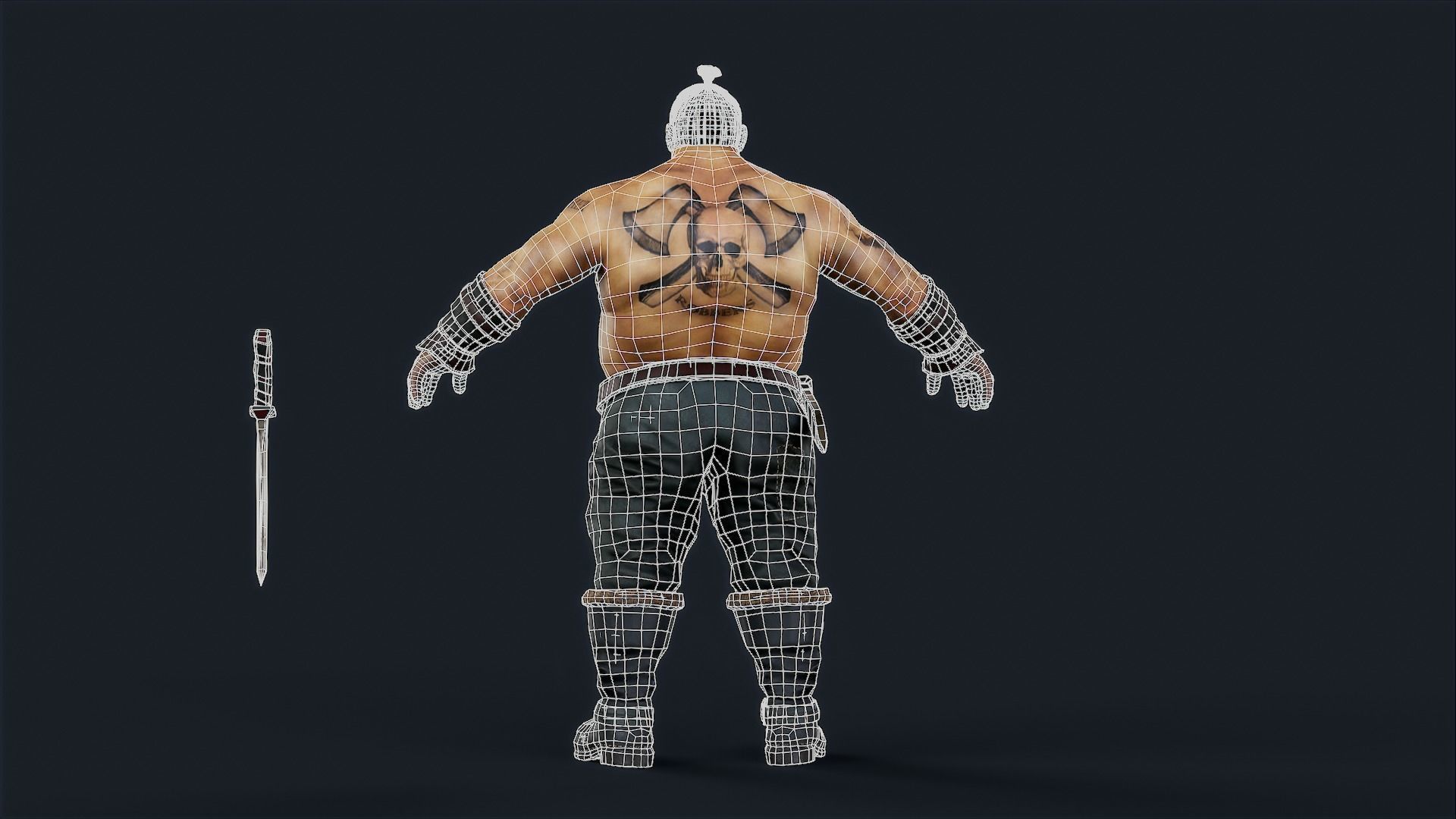 ROBBER 3 Low-poly 3D model_13