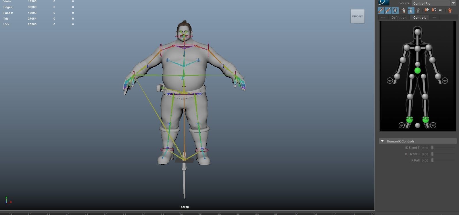 ROBBER 3 Low-poly 3D model_21