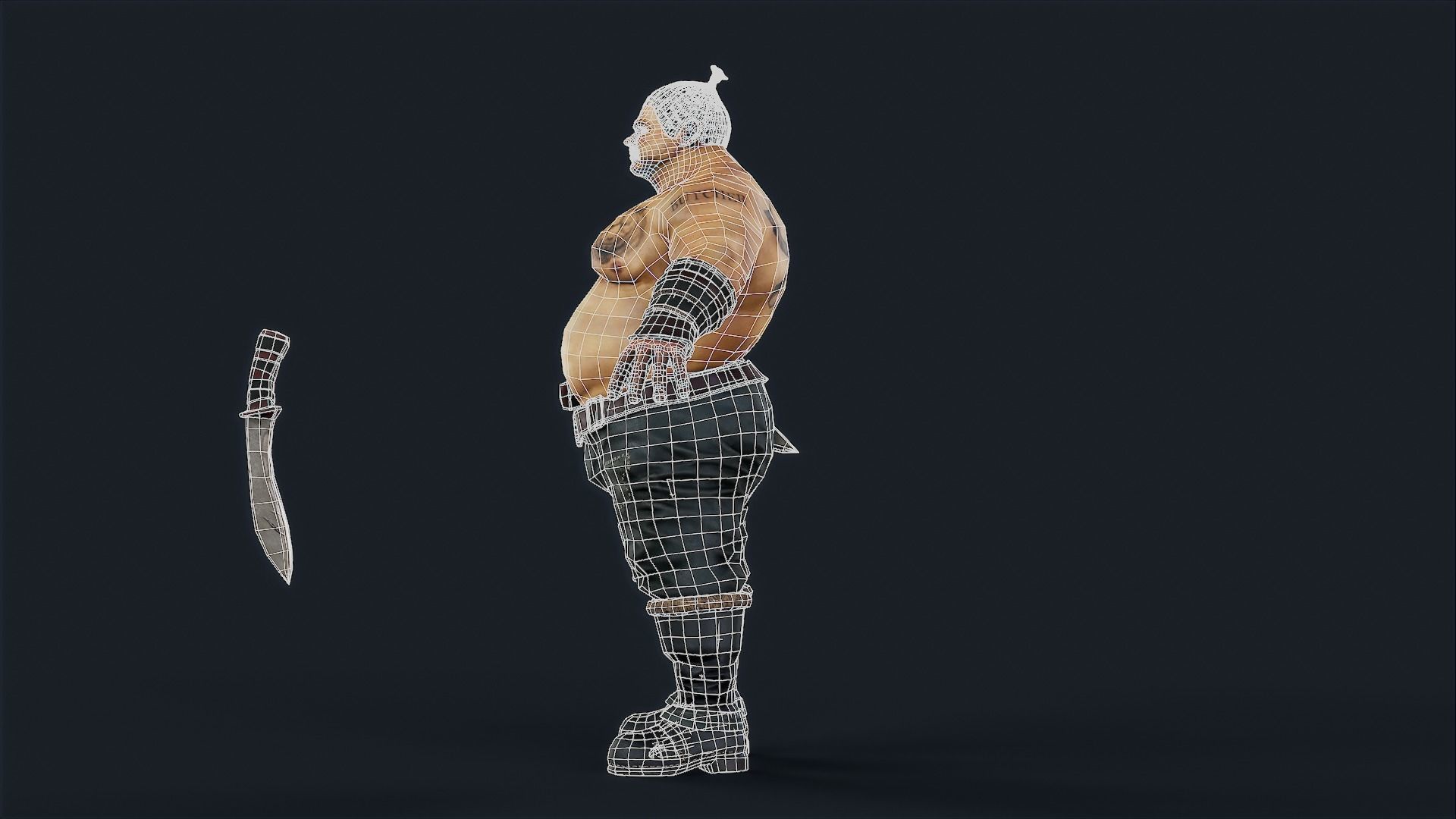 ROBBER 3 Low-poly 3D model_12