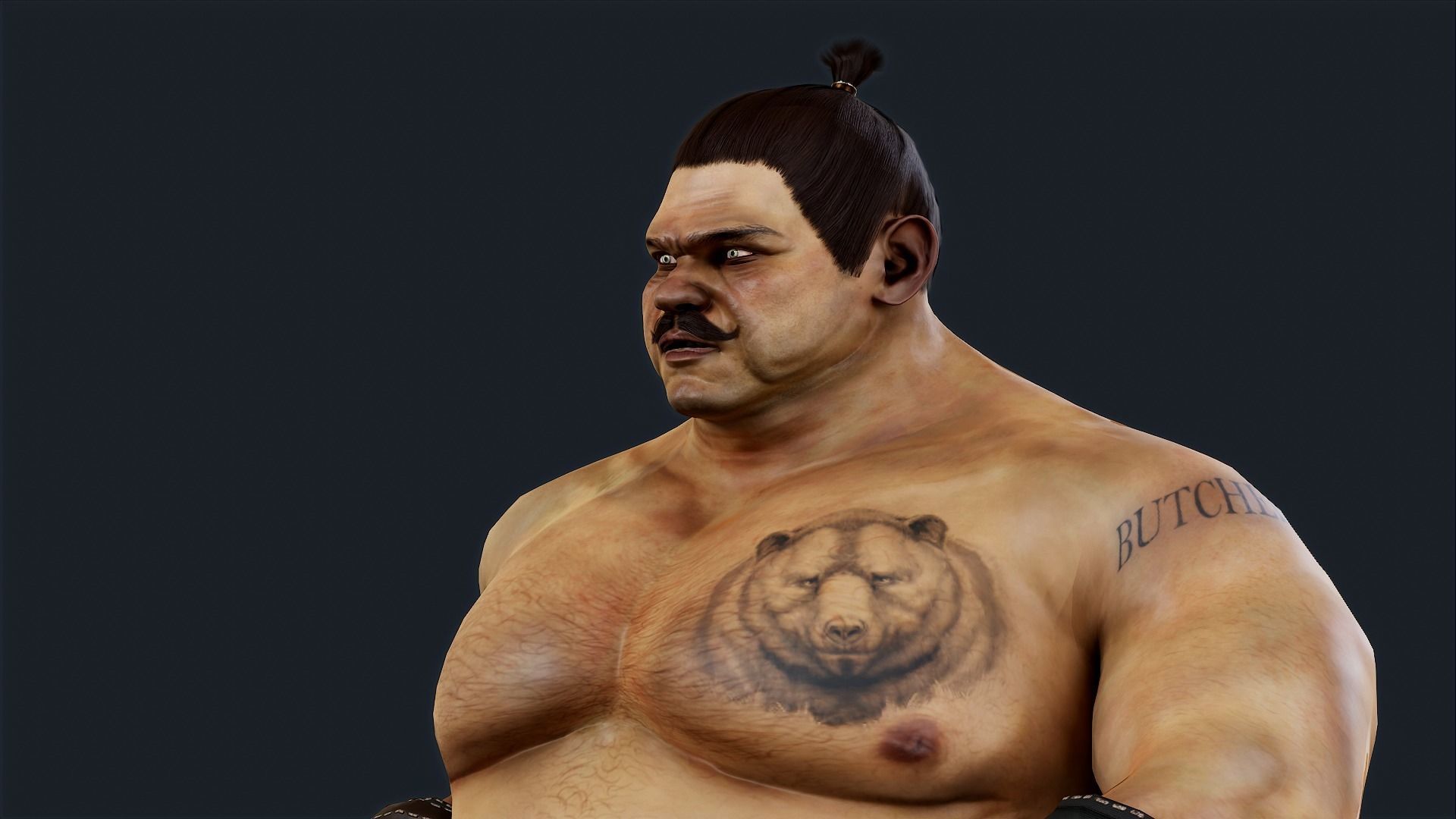 ROBBER 3 Low-poly 3D model_6