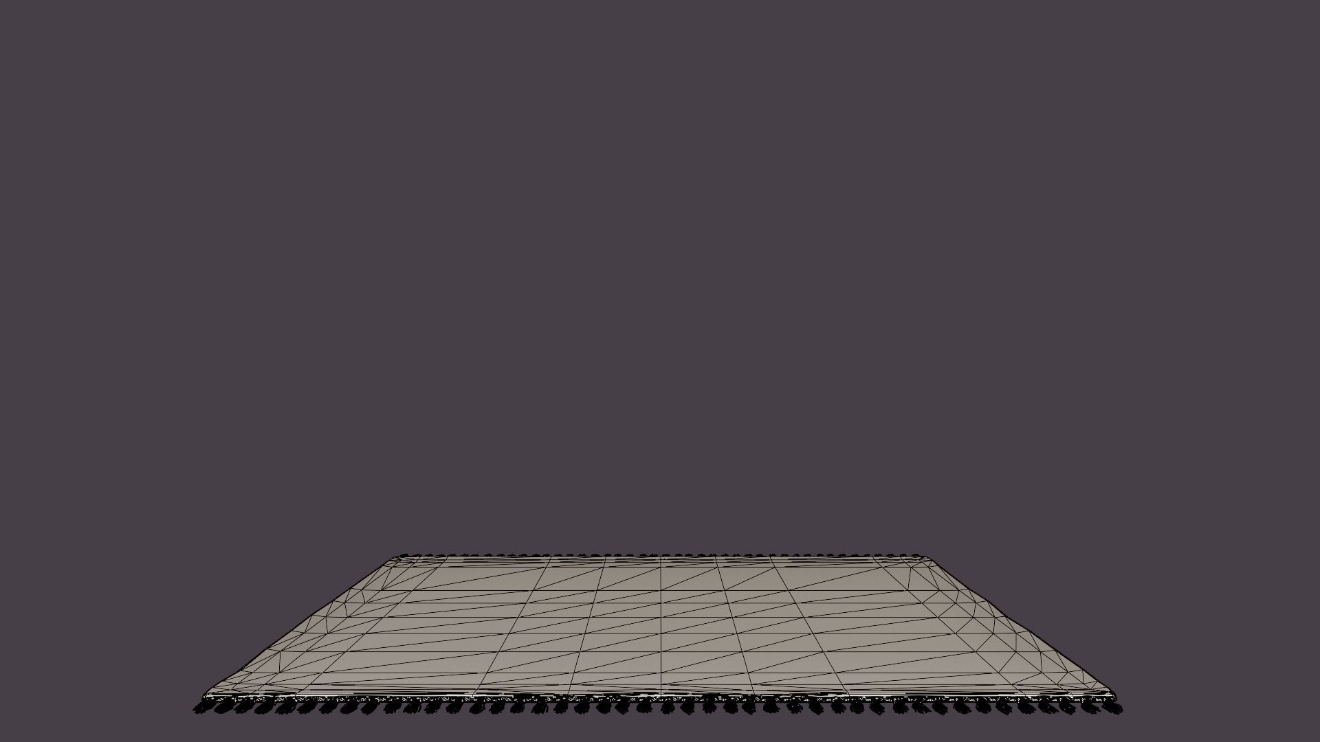 NORD IMMERIOR BEIGE GREEN RUG Low-poly 3D model_6