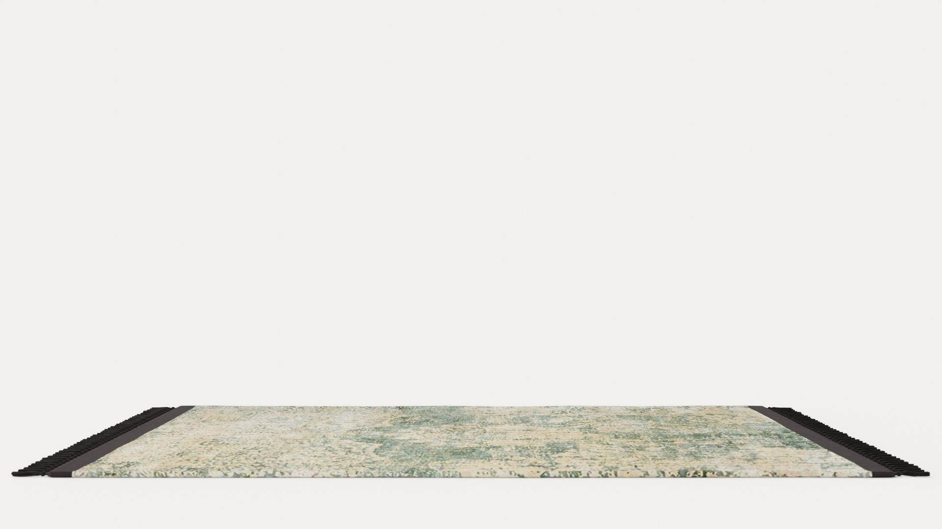 NORD IMMERIOR BEIGE GREEN RUG Low-poly 3D model_3