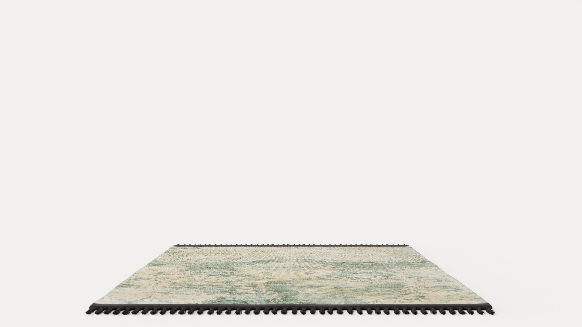 NORD IMMERIOR BEIGE GREEN RUG Low-poly 3D model_1
