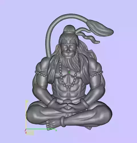 hanuman ji stl