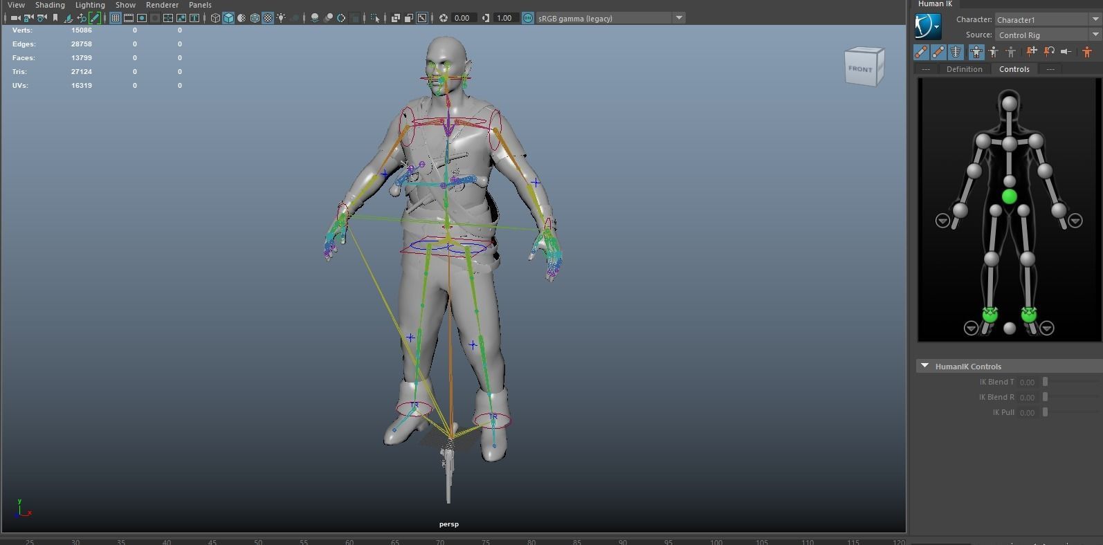 ROBBER5 Low-poly 3D model_20