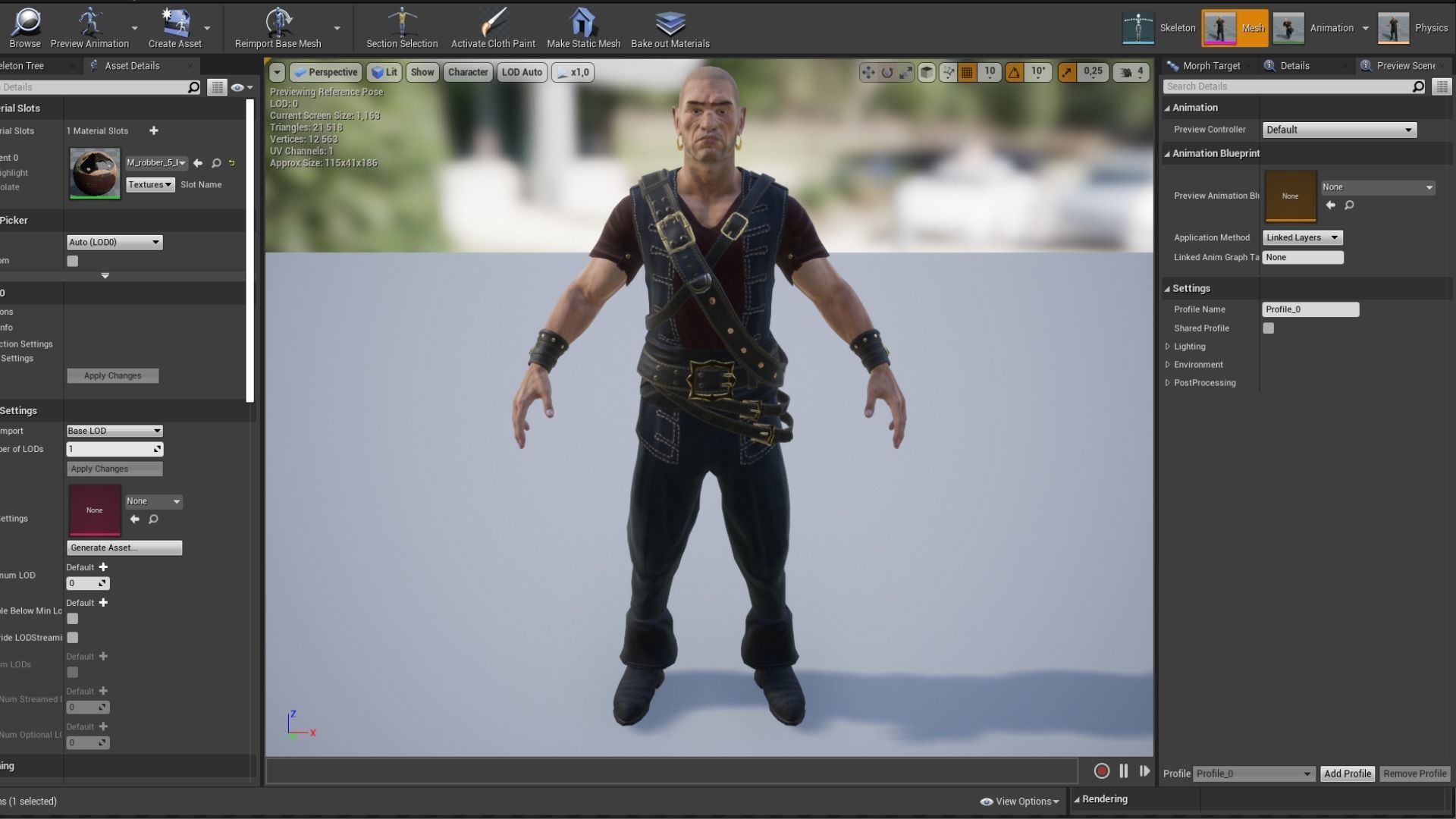 ROBBER5 Low-poly 3D model_18