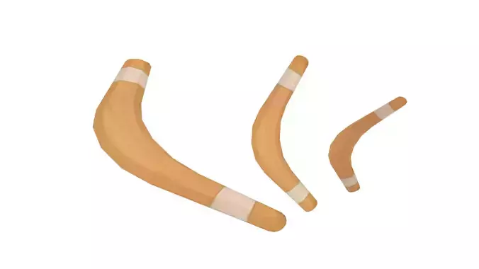 Boomerang - Hand Painted