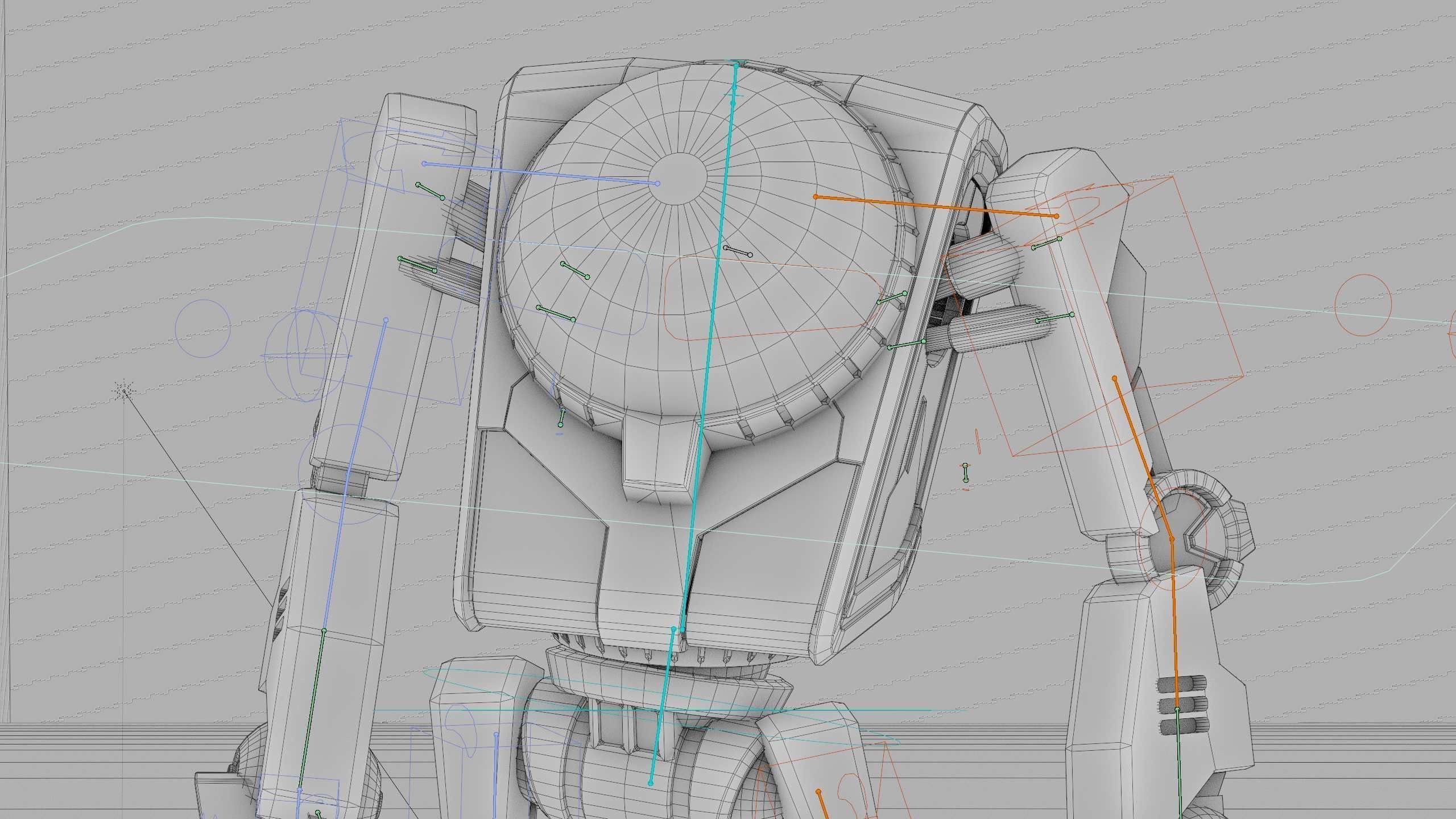 UTILITY BOT V-20 Rigged for Unreal Engine - Unity - MIXAMO 3D model_42