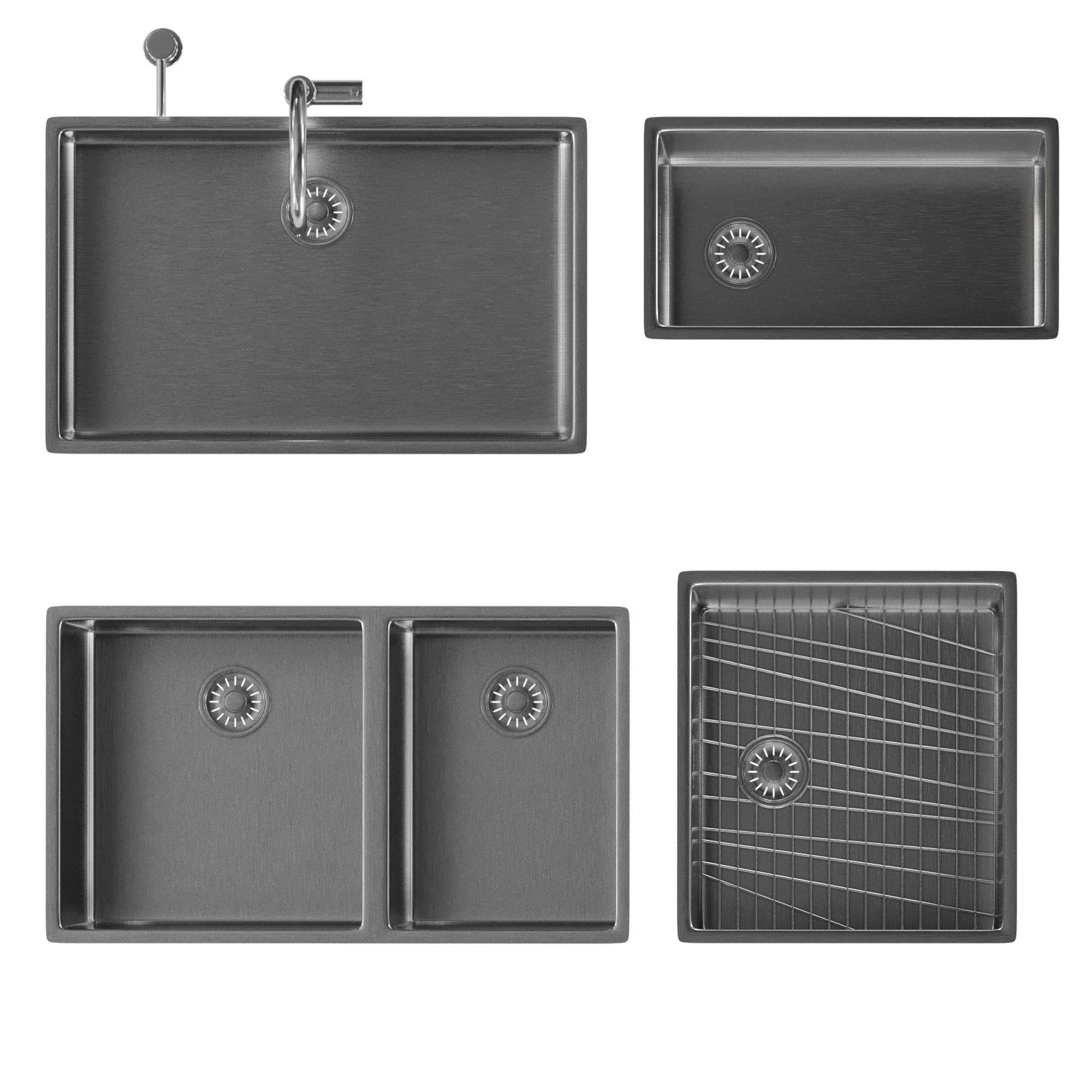 FRANKE sink and faucet 3D model_1