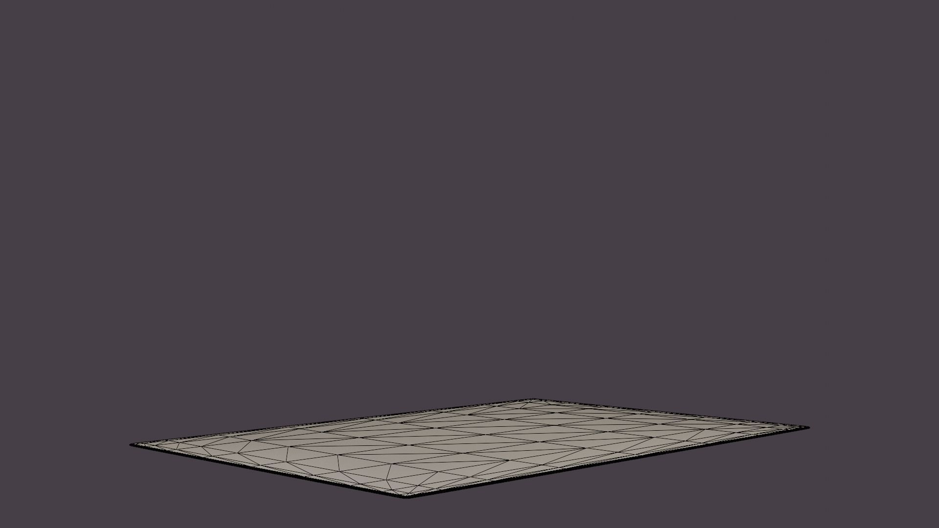 TWILIGHT TWI22 NAVY GOLD Rug Low-poly 3D model_7