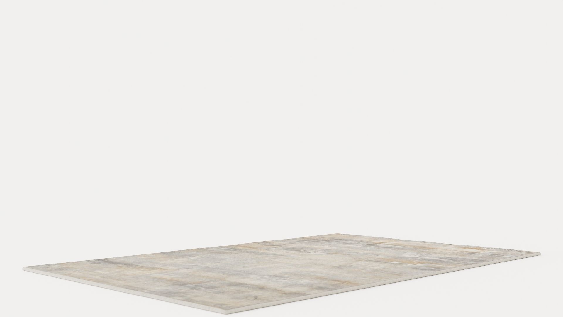 RUSH CK951 GREY BEIGE Rug Low-poly 3D model_4