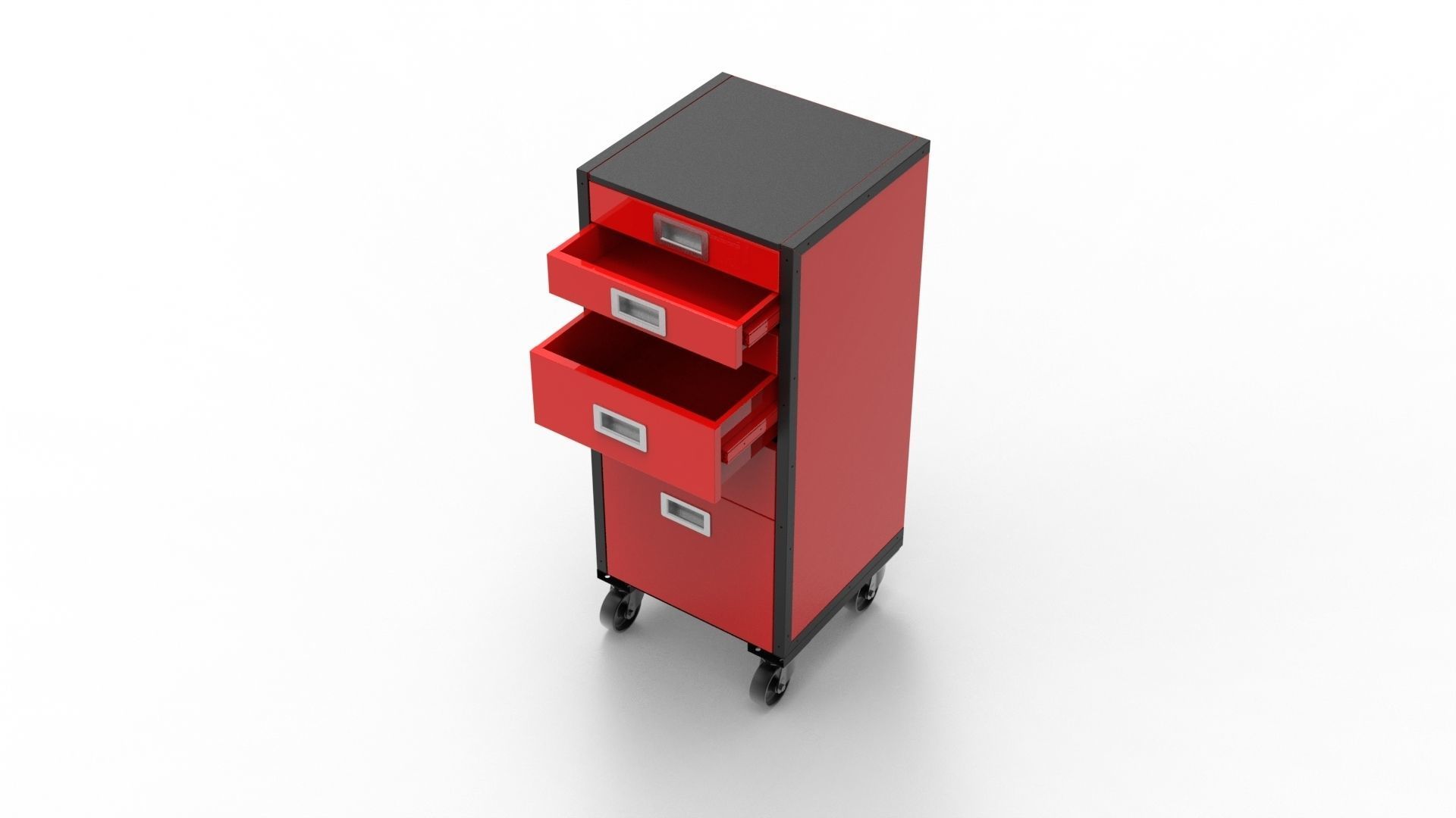 Workshop Tool Trolley 3D model_2