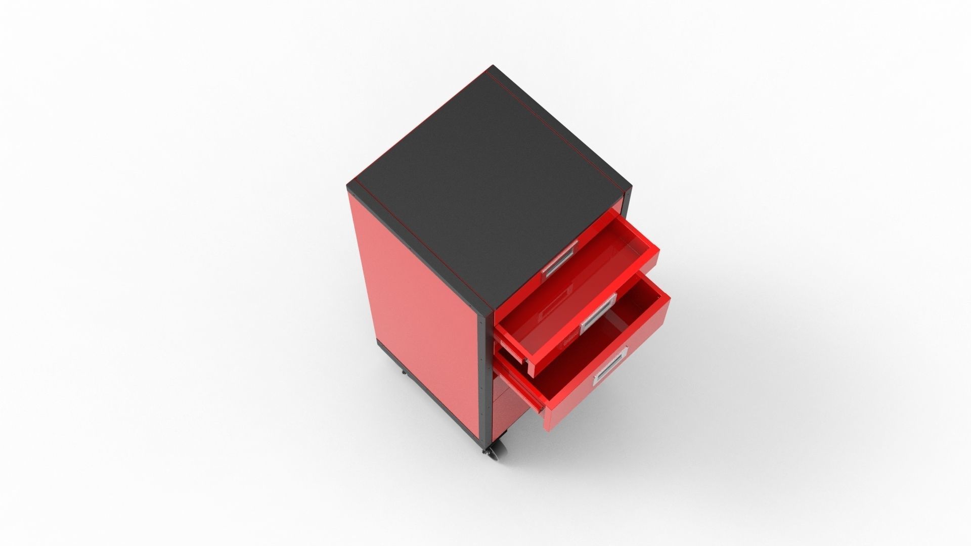 Workshop Tool Trolley 3D model_5