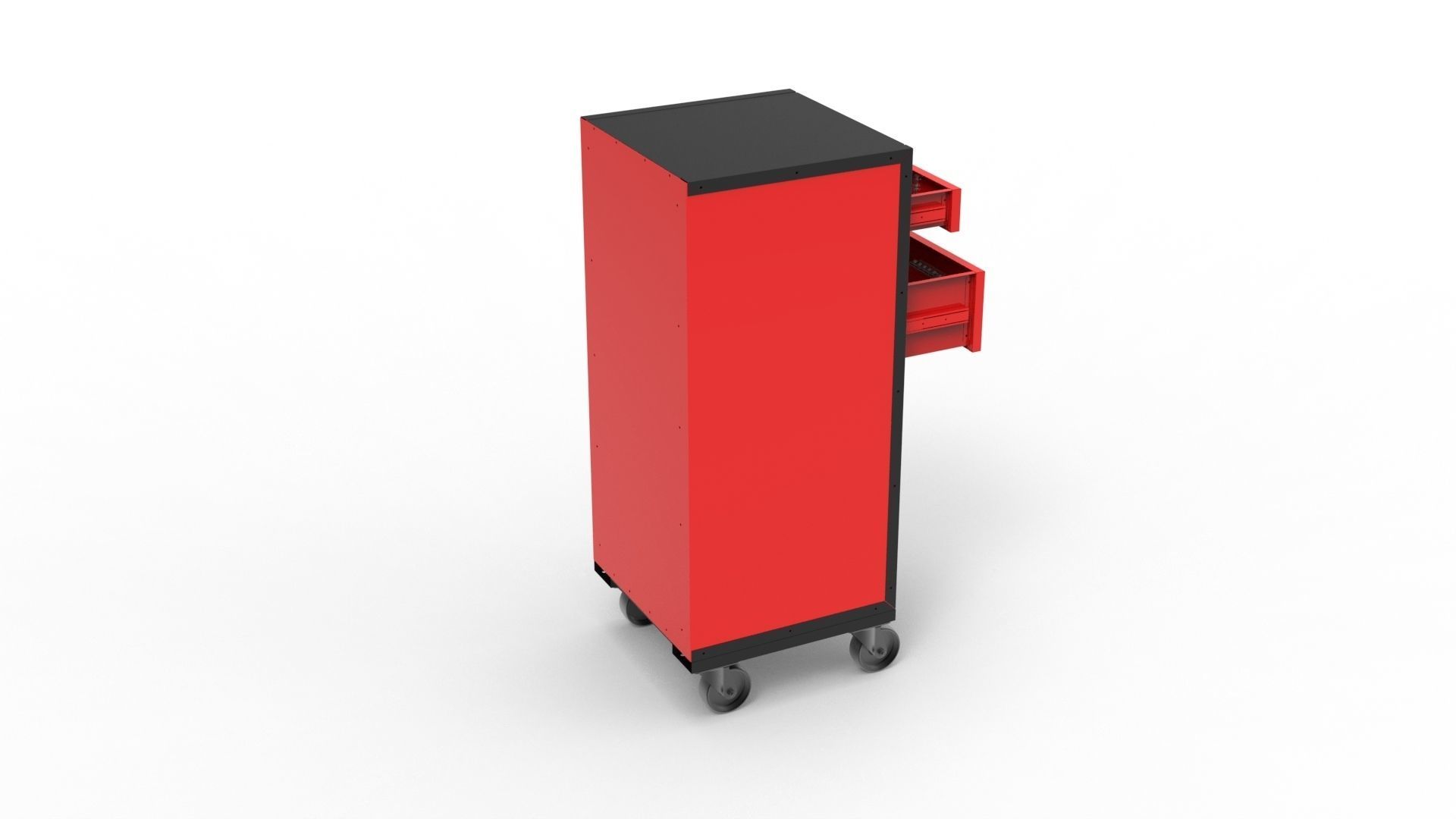 Workshop Tool Trolley 3D model_4