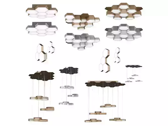 750 Favo Lightstar Collection of LED Lamps 