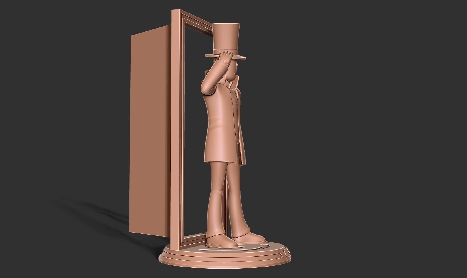 Professor Layton 3D print model_16