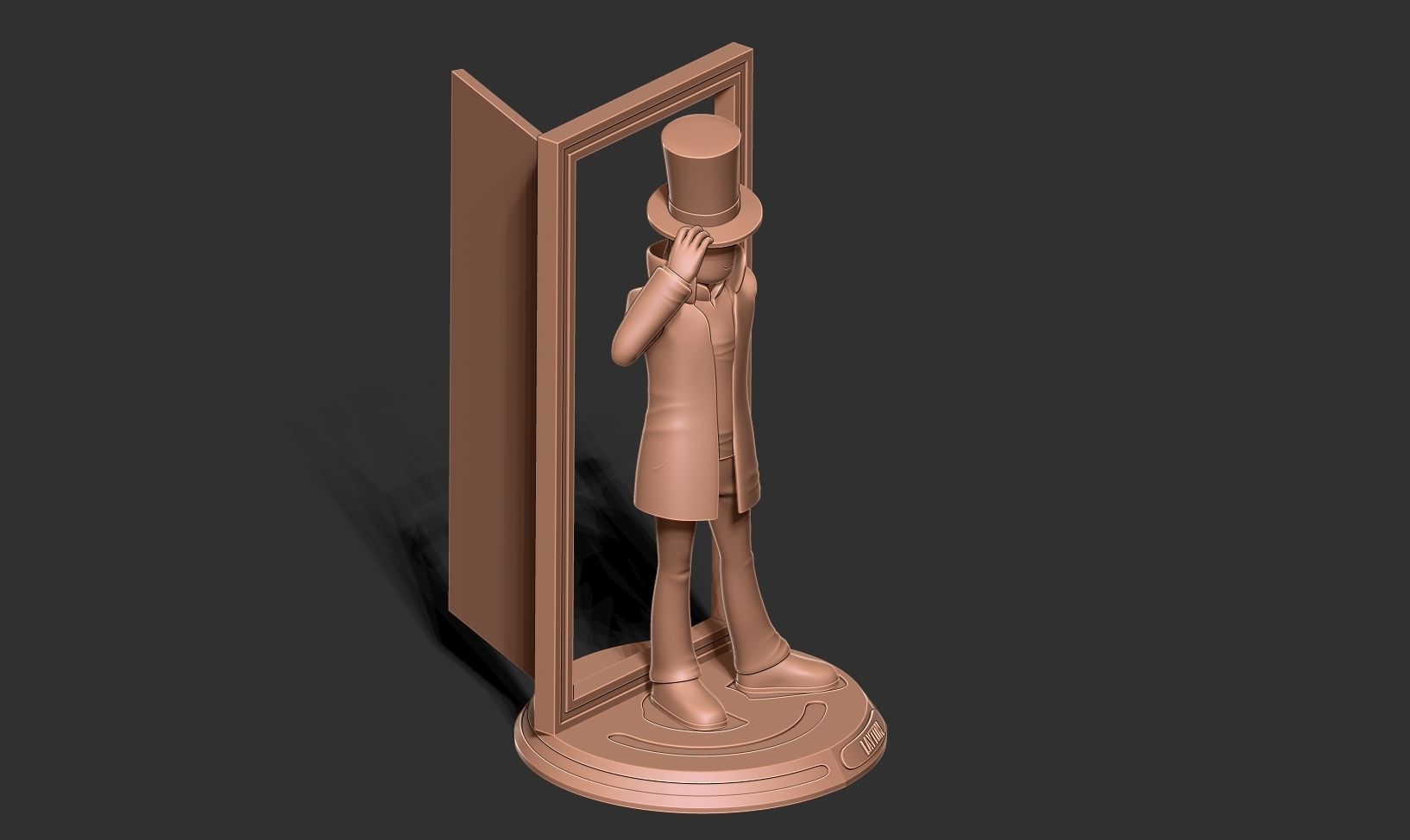 Professor Layton 3D print model_18