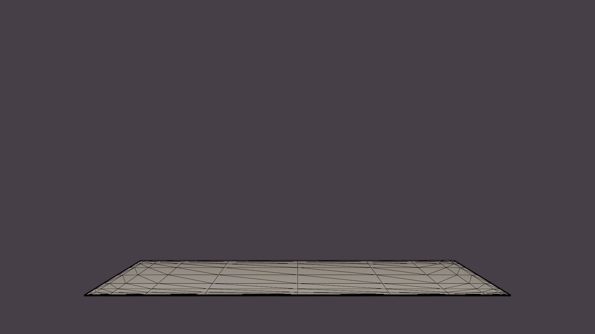 ASKO OFF WHITE Rug Low-poly 3D model_6