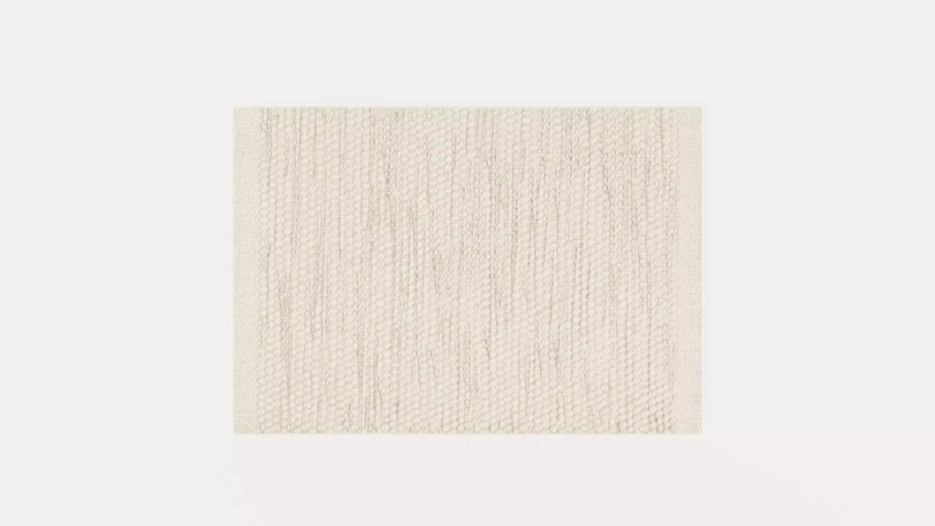 ASKO OFF WHITE Rug Low-poly 3D model_0