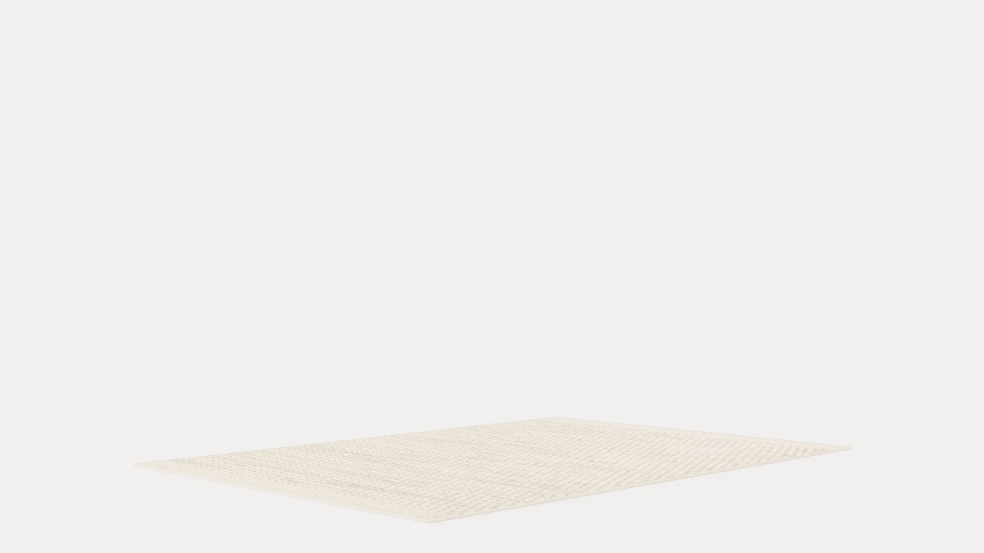 ASKO OFF WHITE Rug Low-poly 3D model_2