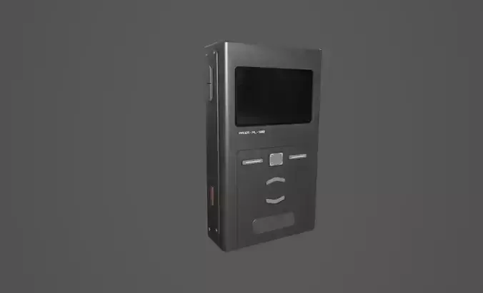 Pager Low-poly 3D model