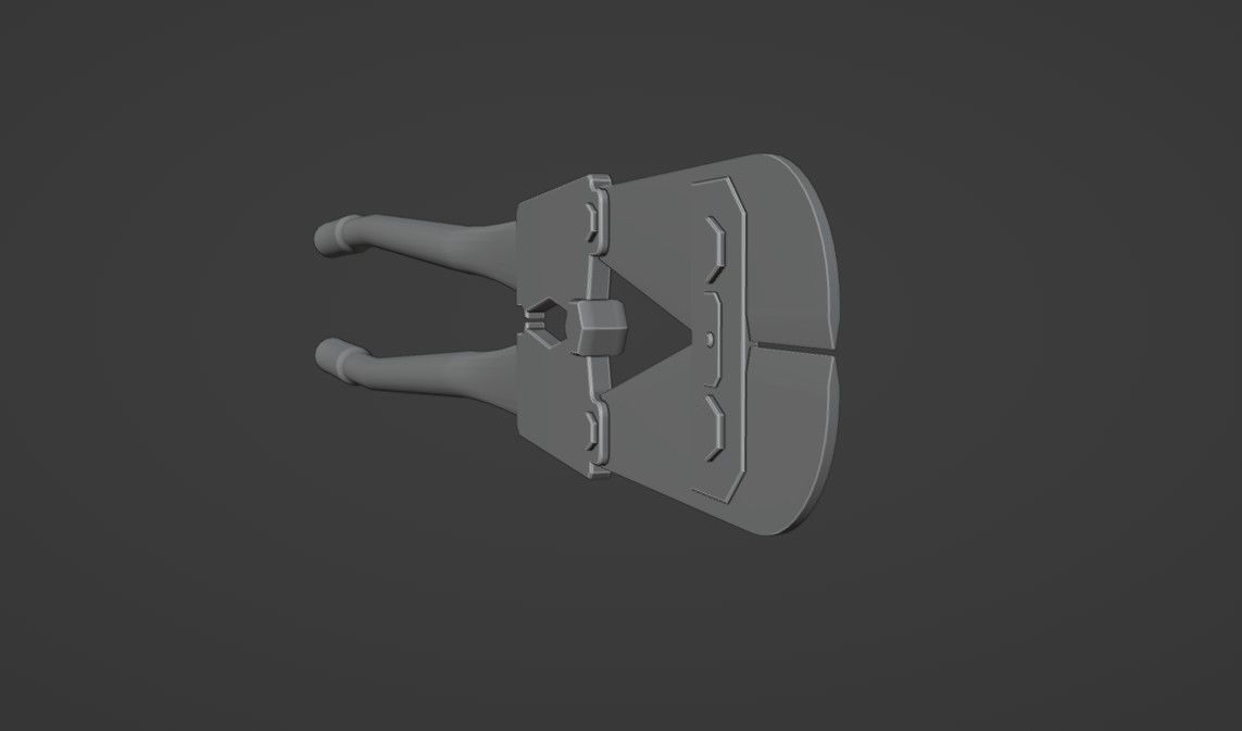 BoltCutter Low-poly 3D model_10